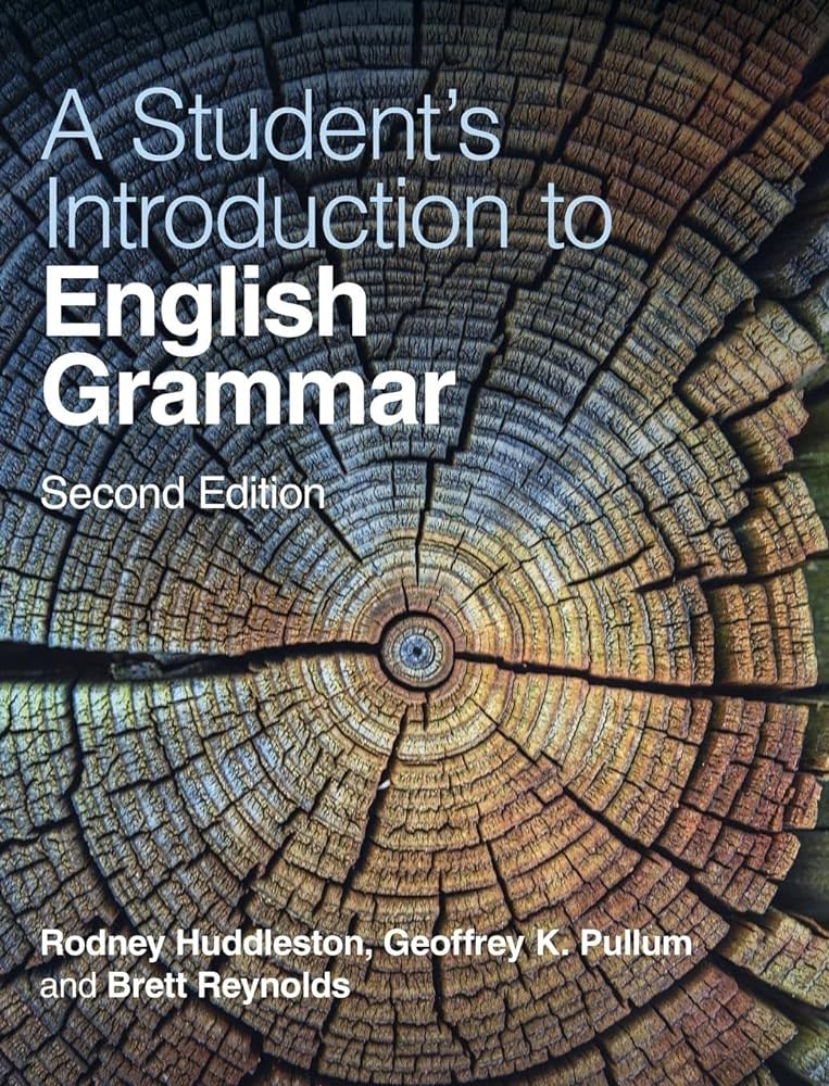 A students into to English grammar, textbook cover